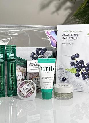 Набір для догляду за обличчям k-glow beauty bag