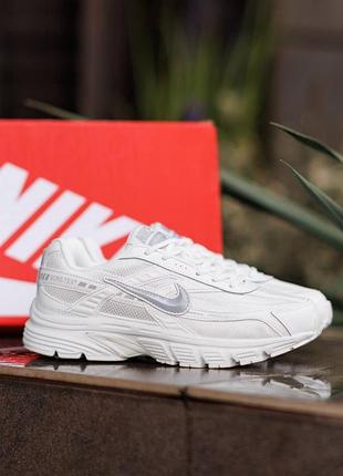 Кросівки nike initiator найк ініціатор біло-сірі gore-tex для активного відпочинку та тренувань