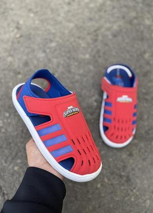 Adidas босоножки детские оригинал 34 размер сандали marvel