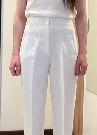 Брюки білі zara