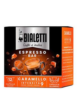 Капсулы bialetti espresso bar caramello для gioia, 12 шт