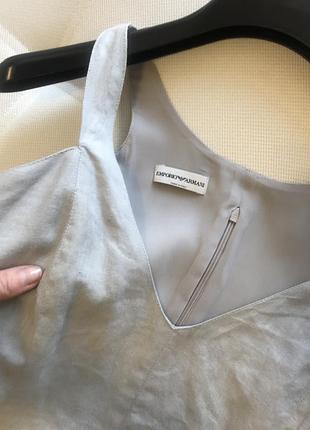 Стильний лляний сарафан armani