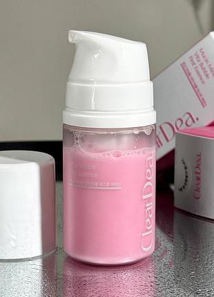 Зволожувальна есенція-пінка cleardea mucin mineral vita bubble first essence 60 ml