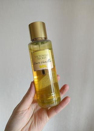 Спрей victoria's secrets bare vanilla sol