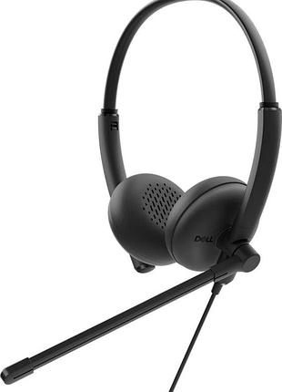 Dell wired headphones wh125 usb гарнітура з мікрофоном для пк, офісу та навчання