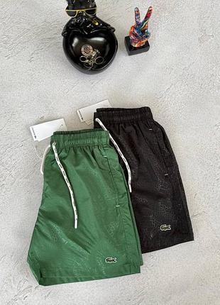 Пляжні шорти  lacoste black