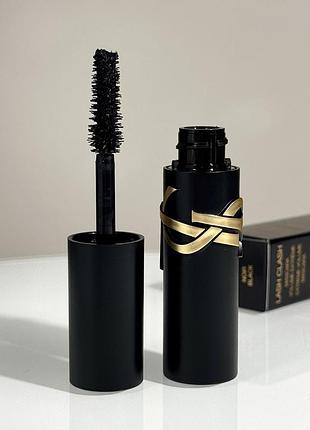 Туш для екстремального обʼєму вій yves saint laurent lash clash mascara volume extreme 5 ml travel size