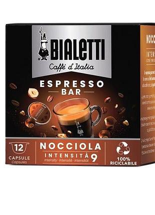 Капсулы bialetti caffe d'italia nocciola для gioia, 12 шт