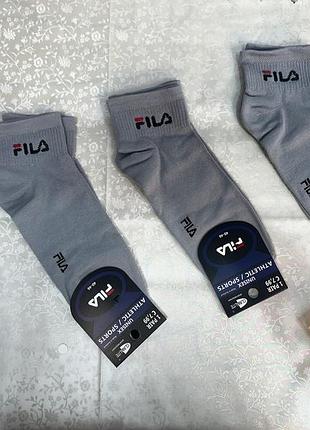 Fila сірі шкарпетки середньої довжини 40-46