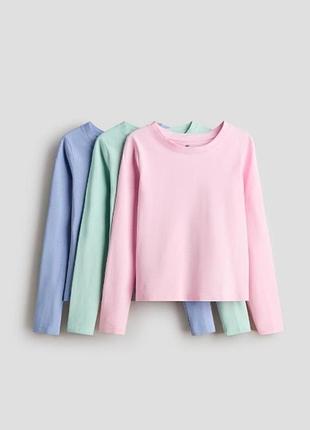 Брендовый реглан кофта лонгослив для девочки h&amp;m (сша)