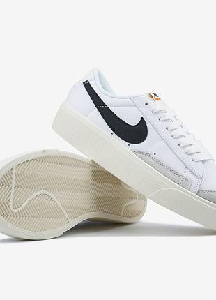 Кросівки nike blazer low platform white  арт 0231