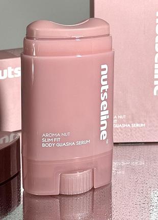 Сироватка-масажер для пружності шкіри nutseline aroma nut slimfit gua sha serum 60 ml