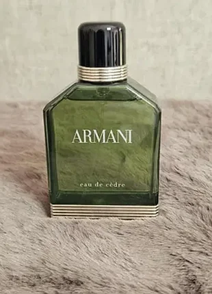 Armani eau de cèdre 100 ml eau de toilette