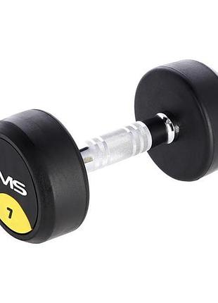 Гантель прогумована hms hg pro, 5 кг 7 кг
