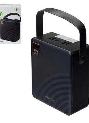 Повербанк borofone bj85 100000mah 22.5w qc3.0 + pd20w, led-дисплей, фонарик, 4xusb, type-c ft