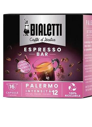 Капсулы bialetti caffe d'italia palermo для gioia, 16 шт