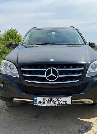 Передний бампер с197 на mercedes ml w164 рестайл