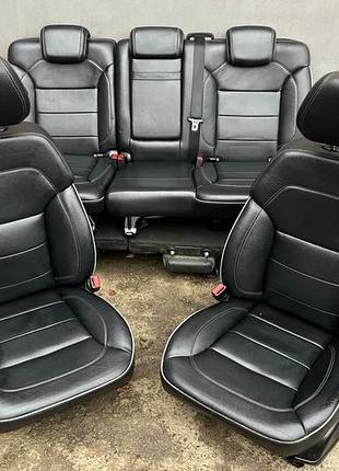 Салон на mercedes ml w166 черный