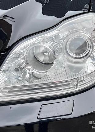 Передняя правая фара на mercedes gl x164 рестайл галоген
