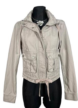Короткая куртка aeropostale карго casual vintage 2000s y2k с завязкой