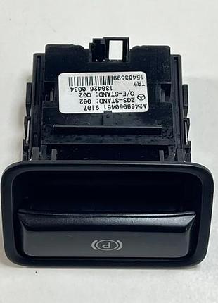 Кнопка ручного гальма на mercedes ml w166/gle a2469050451