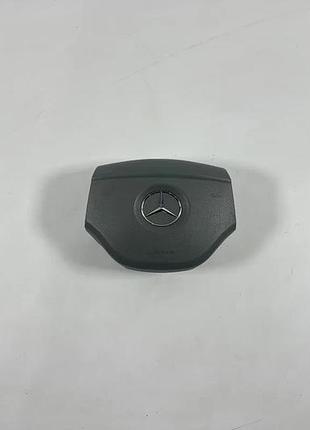 Аэрбег в руль на mercedes ml w164/gl x164 дорест серый