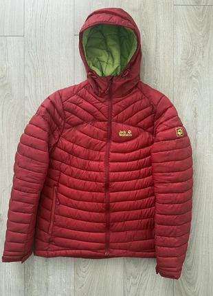Куртка jack wolfskin жіноча l microguard тепла легка оригінал