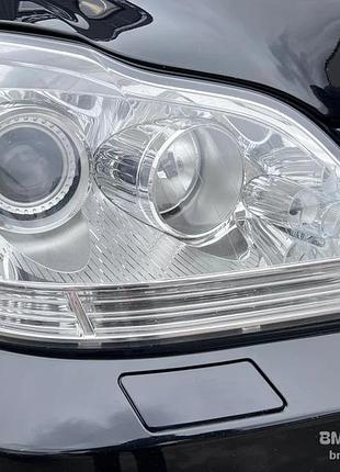 Передня ліва фара на mercedes gl x164 рестайл галоген