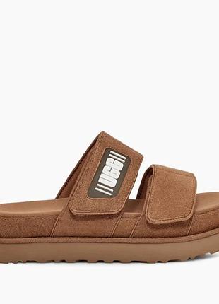Ugg шльопанці коричневого кольору