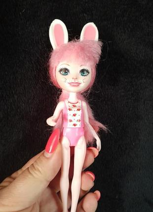 Кукла enchantimals bree bunny (кролик бра) от компании mattel.