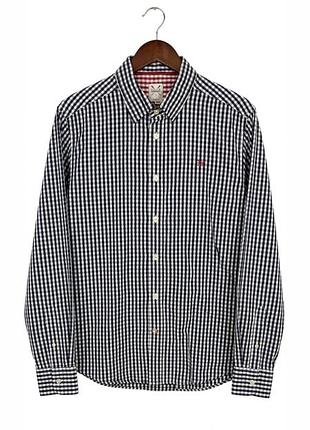 Рубашка crew clothing company l у клітинку
