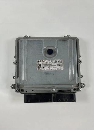 Блок управления двигателем эбу om642 320cdi на mercedes w211 a6421500791