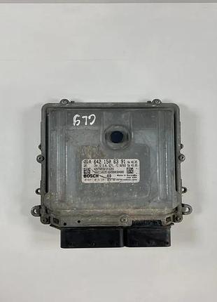 Блок управления двигателем эбу om642 320cdi на mercedes ml w164/gl x164 a6421506391