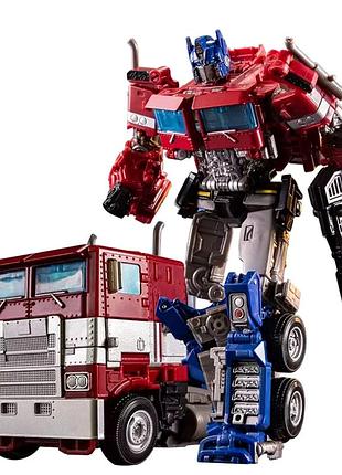 Робот-трансформер оптимус прайм 18 см, студийная версия – optimus prime (ys-04a) цвет: красный