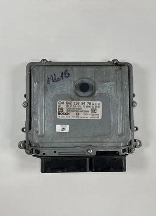 Блок управления двигателем эбу om642 320cdi на mercedes ml w164/gl x164 a6421509478