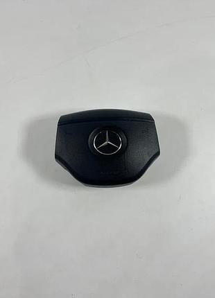Аэрбег в руль на mercedes ml w164/gl x164 дорест черный
