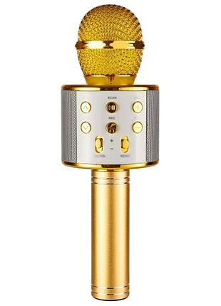 Уценка караоке микрофон-колонка ws858