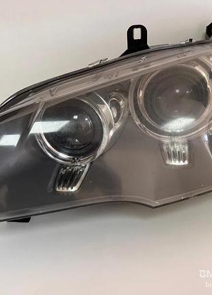 Передняя левая фара на bmw x5 e70 рестайл ксенон европа