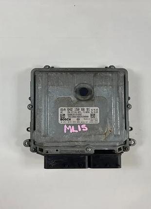 Блок управления двигателем эбу om642 280cdi на mercedes ml w164/gl x164 a6421506691