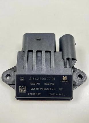 Реле свечей накала om642 3.0cdi a6429007701 на mercedes