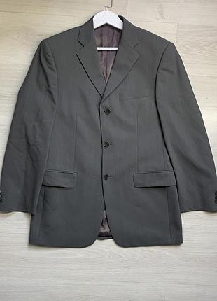 Чоловічий неймовірний вовняний піджак balmain paris преміум люкс класичний blazer made in turkey розмір m / ua 48–50 оригінал
