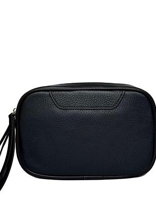 Жіноча шкіряна сумка на плече чорний арт.83356 black (китай)