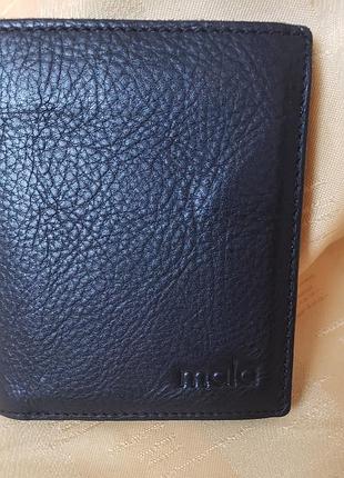 Мужской кожаный кошелек, mala leather