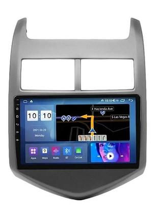 Штатна магнітола серії mekede m200s під chevrolet aveo 2 2011-2015 sonic 2011-2016 (holden barina (tm)
