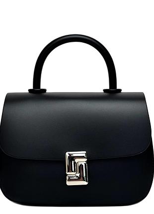 Сумка кросс-боди натуральная кожа черный арт.5058 black (китай)