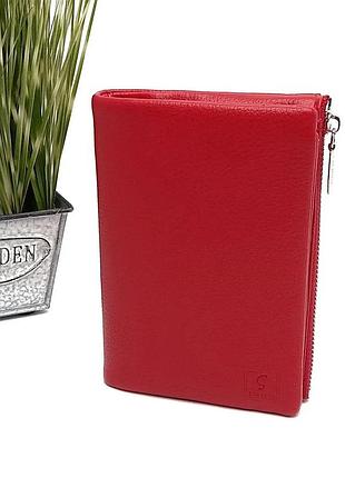 Молодежный кошелек искусственная кожа красный арт.2106 red saralyn (китай)