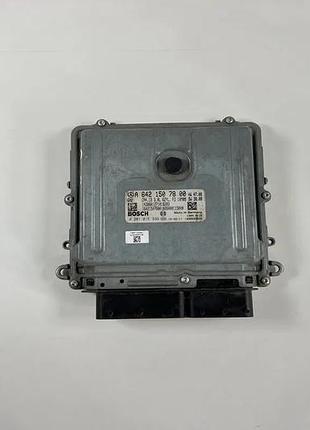 Блок управления двигателем эбу om642 3.0d на mercedes ml w164/gl x164 a6421507800