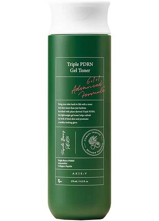 Гелевый тонер maxis-y triple pdrn gel toner 270 мл