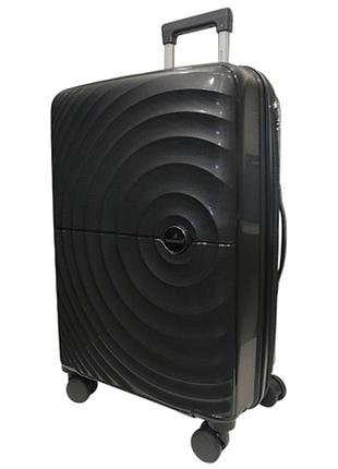 Валіза дорожня поліпропілен чорний арт.42203 black (s) madisson франція