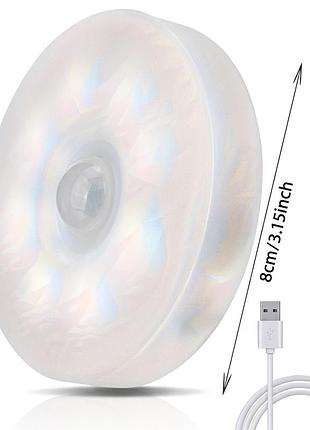 Led-нічник з датчиком руху на акумуляторі/type-c